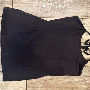 Black Sleeveless Top